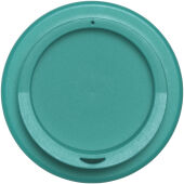 Americano® Eco 350 ml gerecyclede drinkbeker - Wit/Aquablauw Americano® Eco 350 ml gerecyclede drinkbeker - Wit/Aquablauw