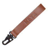 Leren sleutelhanger