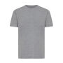 IQONIQ Sierra lichtgewicht gerecycled katoen t-shirt, light heather anthracite (XXS)