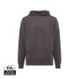 IQONIQ Yengo recycled katoen hoodie met steekzakken, antraciet (XL)