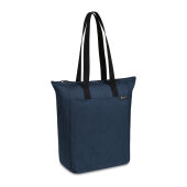 Renew AWARE™ rPET draagtas met rits, donkerblauw