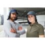 6 Panel Cap with Neck Guard black one size