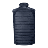 Black compass gewatteerde softshell bodywarmer Navy / Red XS
