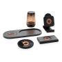 Encore desk organizer met 10W draadloze oplader, zwart