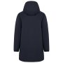 Duurzaam waterdicht uniseks jasje met sherpavoering Navy Blue XXL