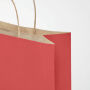 PAPER TONE L - Grote papieren geschenktas - Rood