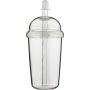 rPet Drinkbeker met rietje Glow 500 ml neutraal rPet Drinkbeker met rietje Glow 500 ml neutraal