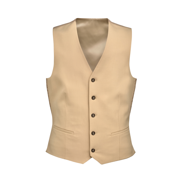 Herengilet George, getailleerde snit Sand L Herengilet George, getailleerde snit Sand L