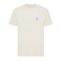 Iqoniq Kakadu relaxed gerecycled katoen t-shirt, natural raw (L)