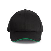 black/kelly green