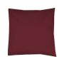 Pillow Case burgundy (ca. pantone 216) 40 x 40 cm