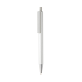 Amisk RCS certificeret genanvendt aluminium pen, sølv, grå