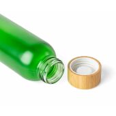 Glazen drinkfles (500 ml) Levi zwart