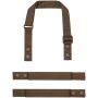 Swap and Pop Customisable Apron Straps, Brown, ONE, Premier