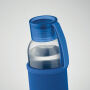 EBOR - Gerecyclede glazen fles 500 ml - Royal Blauw