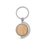 HOMER ROUND. Ronde sleutelhanger van bamboe