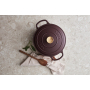 VINGA Monte enameled cast iron pot 5.5L, burgundy