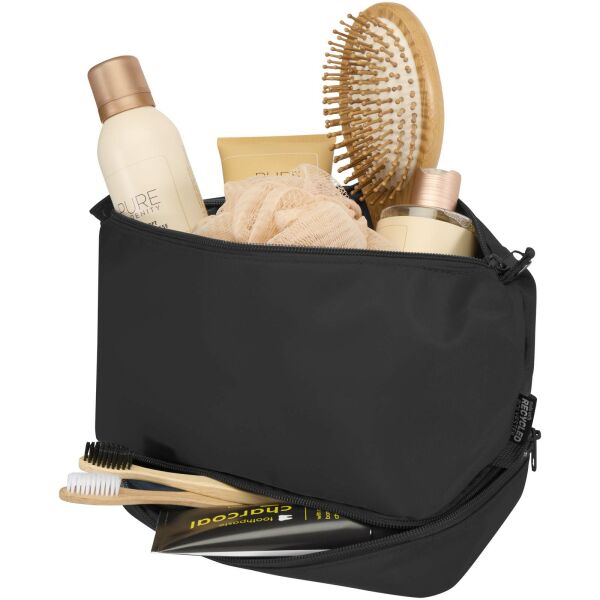 Trip Aware™ gerecyclede reistoilettas 6 l - Zwart Trip Aware™ gerecyclede reistoilettas 6 l - Zwart