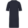 Ecologische verwassen T-shirtjurk Washed Coal Grey XS
