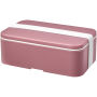 MIYO Renew 700 ml enkellaagse lunchbox - Roze/Wit MIYO Renew 700 ml enkellaagse lunchbox - Roze/Wit