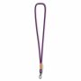 Polyester koord-keycord met bamboe plaatje