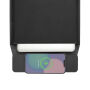 Swiss Peak 14-15,6 inch laptopsleeve met 15W magn. opladen, zwart