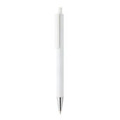Amisk RCS-gecertificeerde pen van gerecycled aluminium, wit