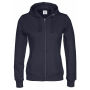 Cottover Gots Full Zip Hood Lady navy XS Cottover Gots Full Zip Hood Lady navy XS