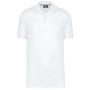 Polo korte mouwen White XXL