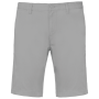 Heren chino bermudashorts Fine Grey 36 FR
