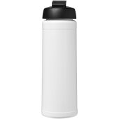 Baseline® Plus 750 ml sportfles met flipcapdeksel - Wit/Zwart