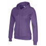 Cottover Gots Full Zip Hood Lady purple XS Cottover Gots Full Zip Hood Lady purple XS
