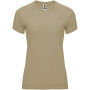 Bahrain sportshirt met korte mouwen voor dames - Dark Sand - S