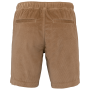 Ecologische bermuda van ribfluweel Dark camel 38 FR