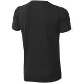 Kawartha biologisch heren t-shirt met korte mouwen - Zwart - XS
