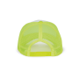 Trucker - Pet 5 panelen White / Fluorescent Yellow One Size