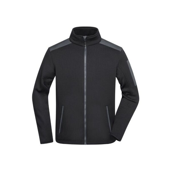 Men's Knitted Fleece Jacket