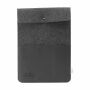 Recycled Felt & Apple Leather Laptop Sleeve Plus 16"