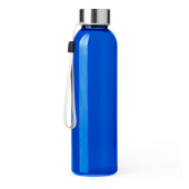 ALFE Drinkfles gekleurd glas, inhoud 500ml - donkerblauw
