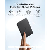 Anker Nano Wireless Power Bank 5K 15W MagGo slim Qi 2.0, zwart