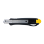 Refillable RCS recycled plastic professional knife, yellow