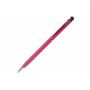Balpen stylus metaal - Donker Roze