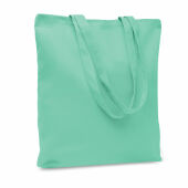 RASSA COLOURED - Stevige canvas boodschappentas - Mintgroen