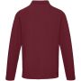 Calgary 180 g/m² herenpolo met lange mouwen - Diep bordeauxrood - L