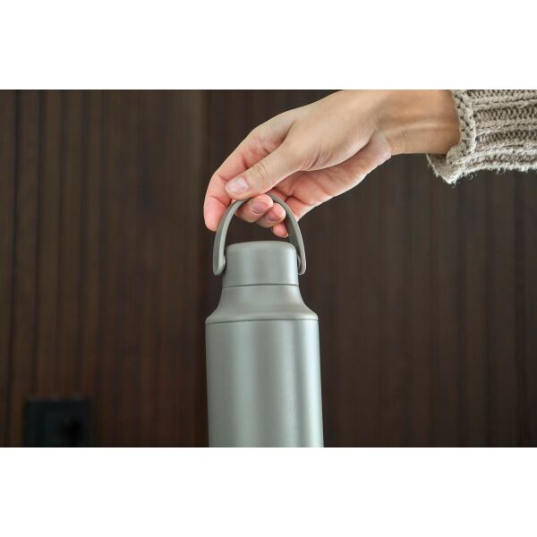 Roestvrijstalen dubbelwandige drinkfles (500 ml) Omari zwart Roestvrijstalen dubbelwandige drinkfles (500 ml) Omari zwart