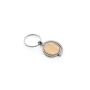 HOMER ROUND. Ronde sleutelhanger van bamboe