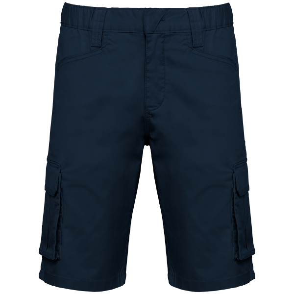 Ecologische heren bermuda met meerdere zakken Navy M Ecologische heren bermuda met meerdere zakken Navy M