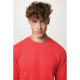 IQONIQ Zion gerecycled katoen sweater, luscious red (XXXL)