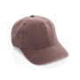 BEAU AWARE™ Washed 6 panel 270gsm cotton twill cap, maroon BEAU AWARE™ Washed 6 panel 270gsm cotton twill cap, maroon