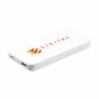 PowerKick 10000 RCS Recycled Powerbank - wit